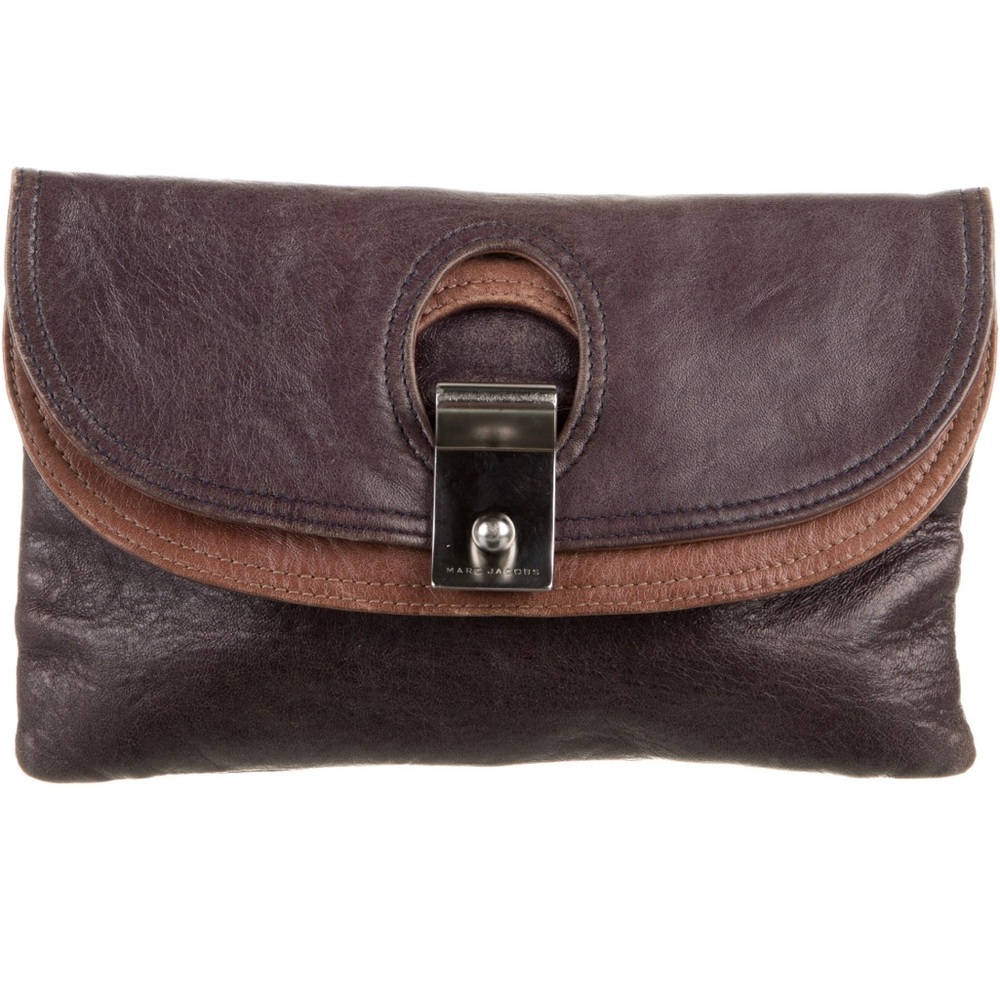 Marc jacobs purple clutch